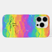 水モダン色 Case-Mate iPhoneケース (裏面 (横))