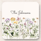 水モノグラムの彩野草園 コースター (正面)