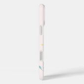 水モノグラムの色かわいいレインボーキッズ Case-Mate iPhoneケース (裏面 / 右)