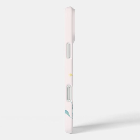 水モノグラムの色かわいいレインボーキッズ Case-Mate iPhoneケース (裏面 / 右)