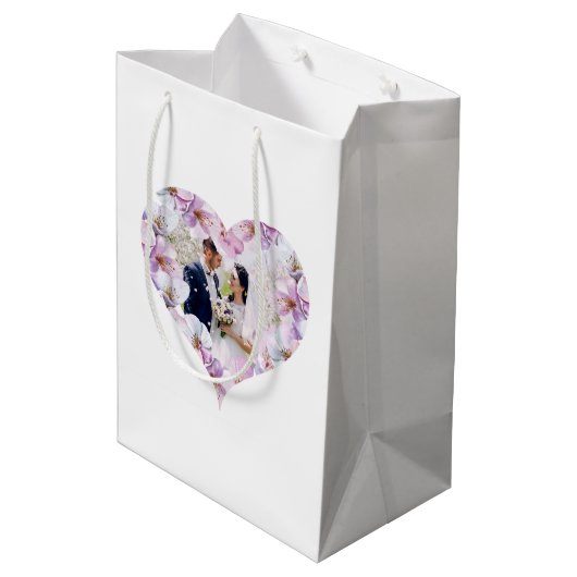 水モノグラムの色さくらんぼブロッサム抱き枕 ミディアムペーパーバッグ (裏面アングル)