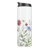 水モノグラムの色カラフル野草野 タンブラー (回転右)