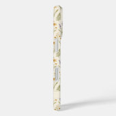 水モノグラムの色野草花柄 Case-Mate iPhoneケース (裏面 / 右)