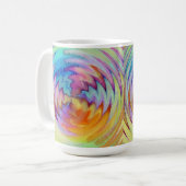 水ユニーク色マグ コーヒーマグカップ (正面左)