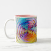 水ユニーク色マグ ツートーンマグカップ (左)