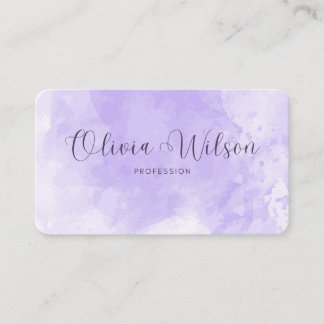 水ユニーク色モダン 名刺