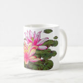 水ユリのマグ コーヒーマグカップ (正面右)