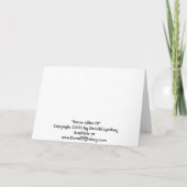 水ユリ01 カード (裏面)