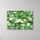 水ユリ キャンバスプリント (正面)