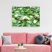 水ユリ キャンバスプリント (インサイチュ (リビング))