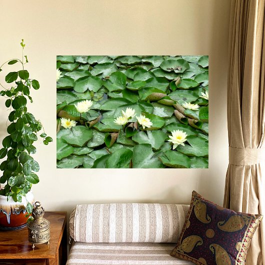 水ユリ キャンバスプリント