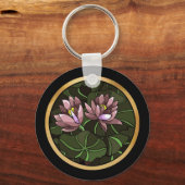水ユリ キーホルダー (正面)