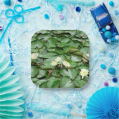 水ユリ ペーパープレート (パーティー)