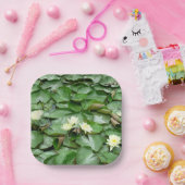 水ユリ ペーパープレート (パーティー)