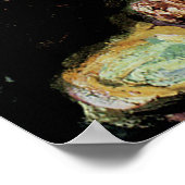 水ユリ: 1914-17モネ ポスター (角)