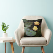 水ユリ: Monet著1897-98年 クッション (椅子)