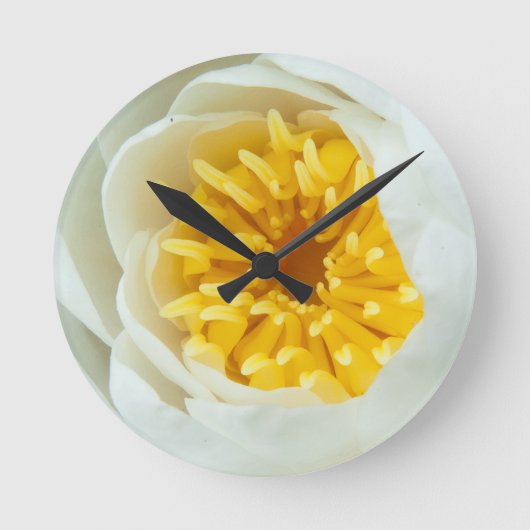 水ライリーを閉じる ラウンド壁時計 (正面)