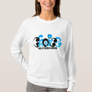 水ラベルのフード付きスウェットシャツ Tシャツ