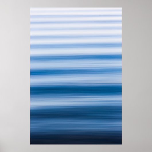 水リップルイラストレーション ポスター (正面)