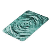 水リップルティール(緑がかった色) マグネット (左側)