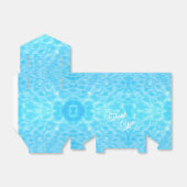 水リップルプールパーティービーチパーティー夏パーティー フェイバーボックス (折り畳みなし)