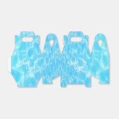 水リップルプールパーティービーチパーティー夏パーティー フェイバーボックス (折り畳みなし)