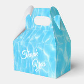 水リップルプールパーティービーチパーティー夏パーティー フェイバーボックス (正面サイド)