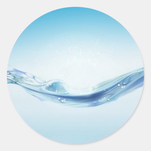 水リップル効果 ラウンドシール (正面)