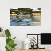 水リップル抽象芸術ポスター ポスター (ホームオフィス)