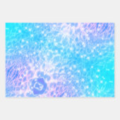 水リップル水質感シモダンックエレガント ラッピングペーパーシート (正面)