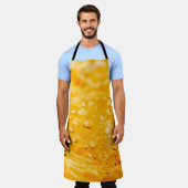 水リップル液体清浄表面 エプロン (着用した状態)