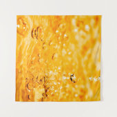 水リップル液体清浄表面 タペストリー (正面(横))