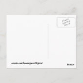 水リップル青 ポストカード (裏面)