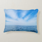 水リラックス上のロープ文字 アクセントクッション (裏面)