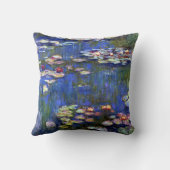 水リリーポンドアメリカンモジョ枕 クッション (裏面)