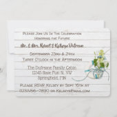 水上での彼と彼女の日のバチェロレッテ 招待状 (裏面)