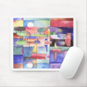 水上のセーリング水の色のペイニング マウスパッド (マウス)
