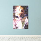 水上の女性 キャンバスプリント (インサイチュ (ウッドフロア))