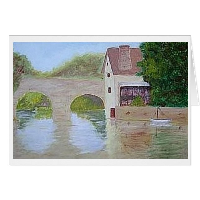 水上の橋 (正面横)