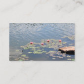 水上の睡蓮 名刺 (裏面)