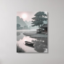 水上の船