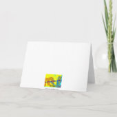 水上の風船 カード (裏面)