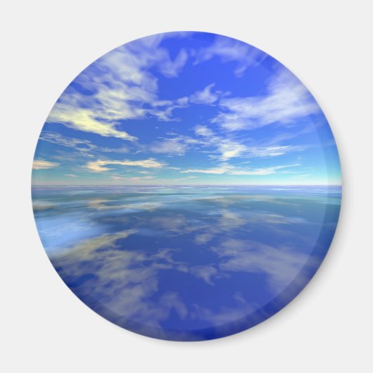 水上の飛行 マグネット (正面)