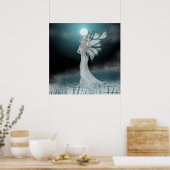 水上を歩く – ファンタジー妖精プリント/ポスター ポスター (キッチン)