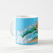 水上アクアマンダッシュ コーヒーマグカップ (正面左)