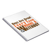 水上サッカー ノートブック (右側)