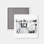 水上サッカー マグネット (正面/裏面)