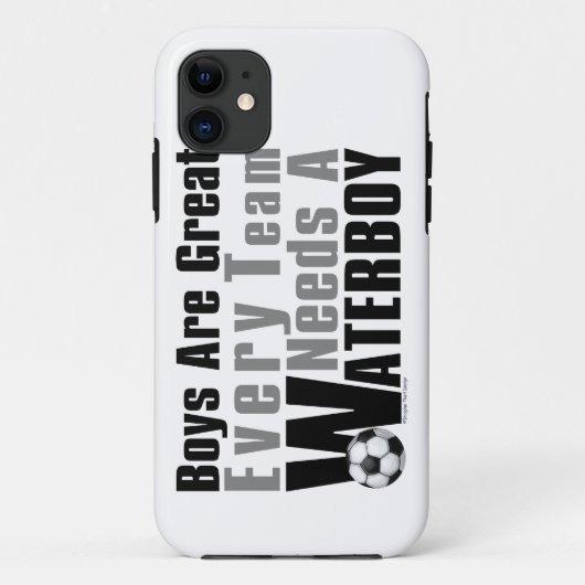 水上サッカー Case-Mate iPhoneケース (裏面)