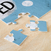 水上スキーはジグソーパズル ジグソーパズル (側面)