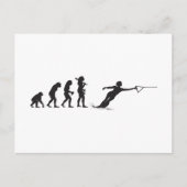 水上スキー ポストカード (正面)